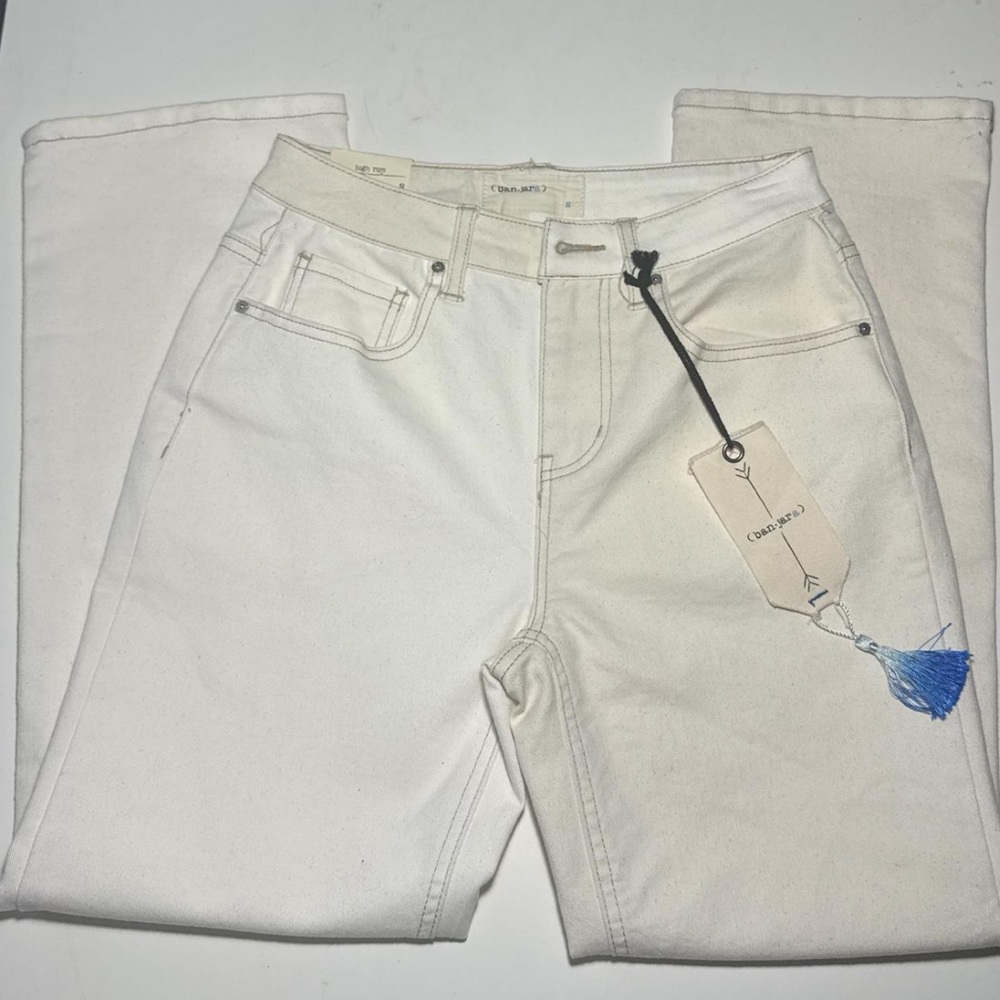 Off white Straight leg jeans size 2